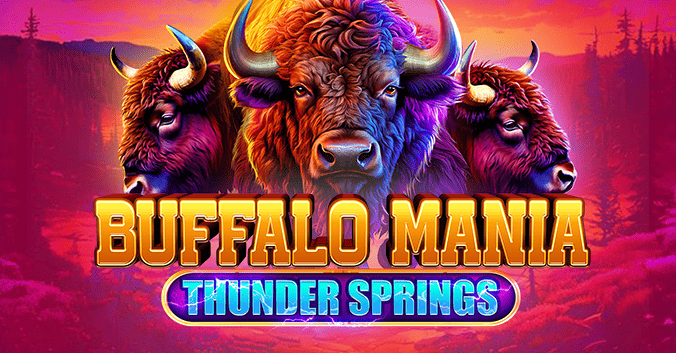 Buffalo Mania Thunder Springs Slot Game